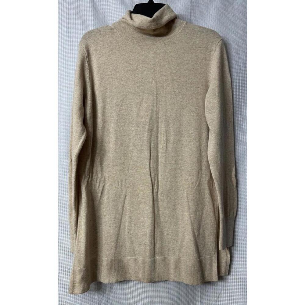 NWT Ann Taylor Womens Long Sleeve Turtleneck Casual Top Blouse Shirt Size Medium